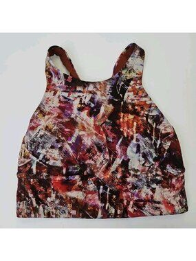 Lululemon Wunder Train Long-Line Bra Medium Support, C/D Cups Urbantricity Sz 4